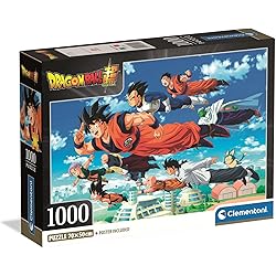 Puzzle 1000 pièces Dragon Ball  - Clementoni