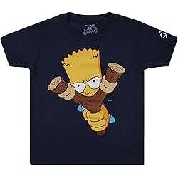 T-shirt pour garçon Les Simpson