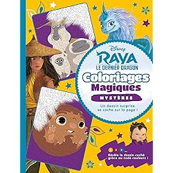 RAYA ET LE DERNIER DRAGON - Coloriages Magiques - Mystères - Disney