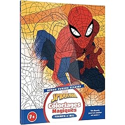SPIDER-MAN - Coloriages magiques - Trompe-l'oeil (7+) - Héros contre Vilains - MARVEL