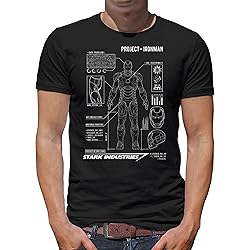T-shirt pour homme Iron Man
