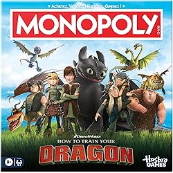 Jeu Dragons Dreamworks - Monopoly  - Monopoly