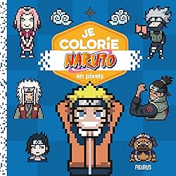Je colorie en pixels - Naruto