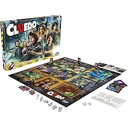 Hasbro Gaming Cluedo, Ghostbusters Edition, Table Game, Halloween Games, for Children and Girls 8 Years Up Movie-Inspired 2-6 Players