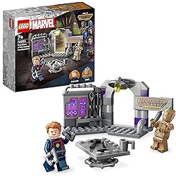 LEGO 76253 Marvel Guardians of the Galaxy HQ Volume 3, Groot and Star-Lord Minifigure Game, Superhero Toy for Kids, Girls and Boys from 7 Years Old