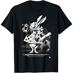 T-shirt Lapin blanc  - Alice au Pays des Merveilles