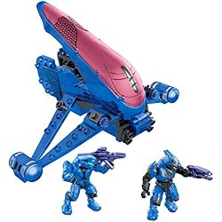 Mega Bloks - Halo - 97202 - Jeu De Construction - Blue Banshee