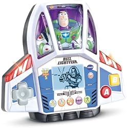 VTech - Toy Story 5, La Console Éducative de Buzz - Console de Jeux Portable Enfant avec Écran Rétroéclairé, 5 Jeux Interactifs - Jouet Disney Pixar - Cadeau Enfant Dès 3 Ans - Contenu en Français